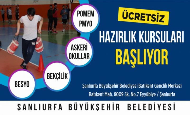 Büyükşehir’de Ücretsiz Pomem Ve Besyo Hazırlık Kursları Başlıyor