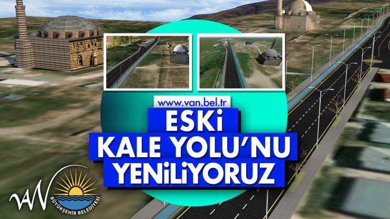 ESKİ KALE YOLU YENİLENİYOR