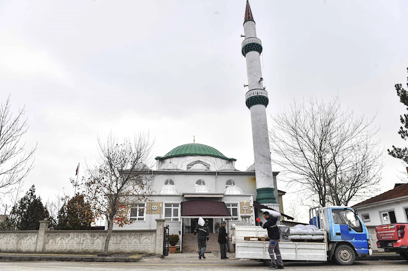 BÜYÜKŞEHİR BELEDİYESİ PELET VE PELET SOBASI DESTEĞİNE BAŞLADI