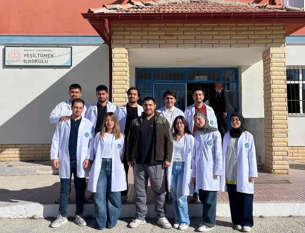 Köy okullarında ağız ve diş taraması gerçekleştirildi