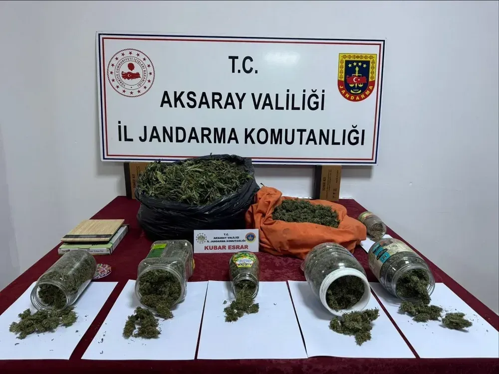 Aksaray İl Jandarma Komtanlığı uyuşturuyucuya göz açtırmıyor