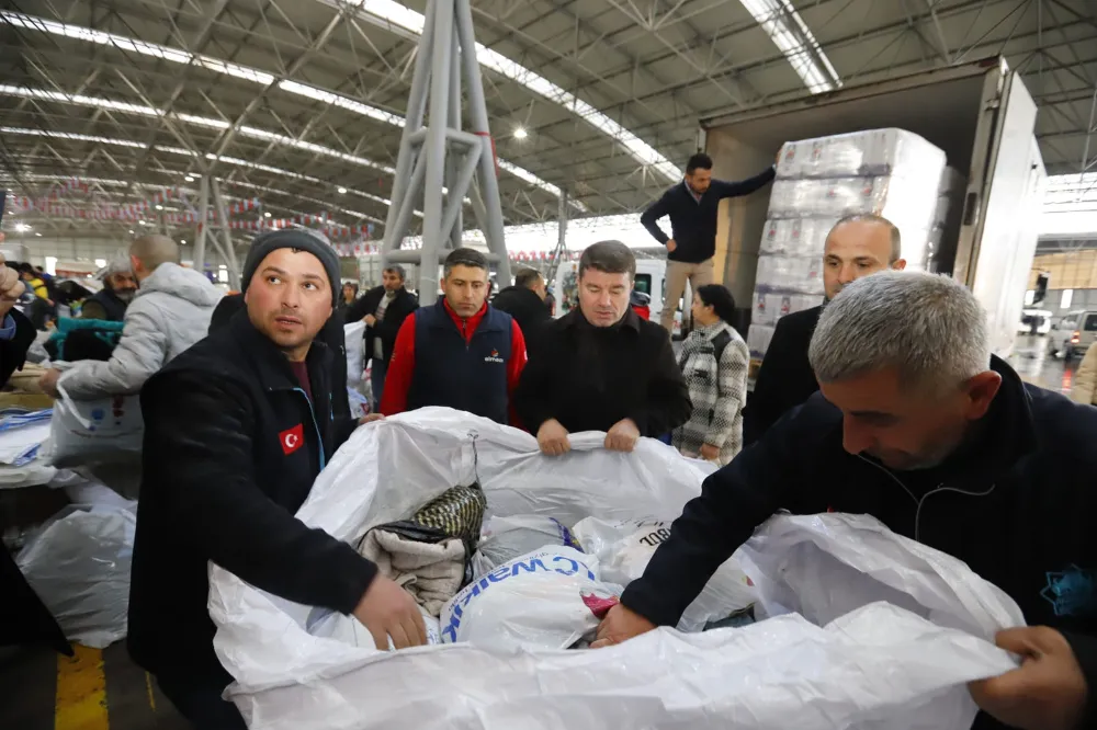 AKSARAY’DAN GAZZE’YE YARDIM ELİ