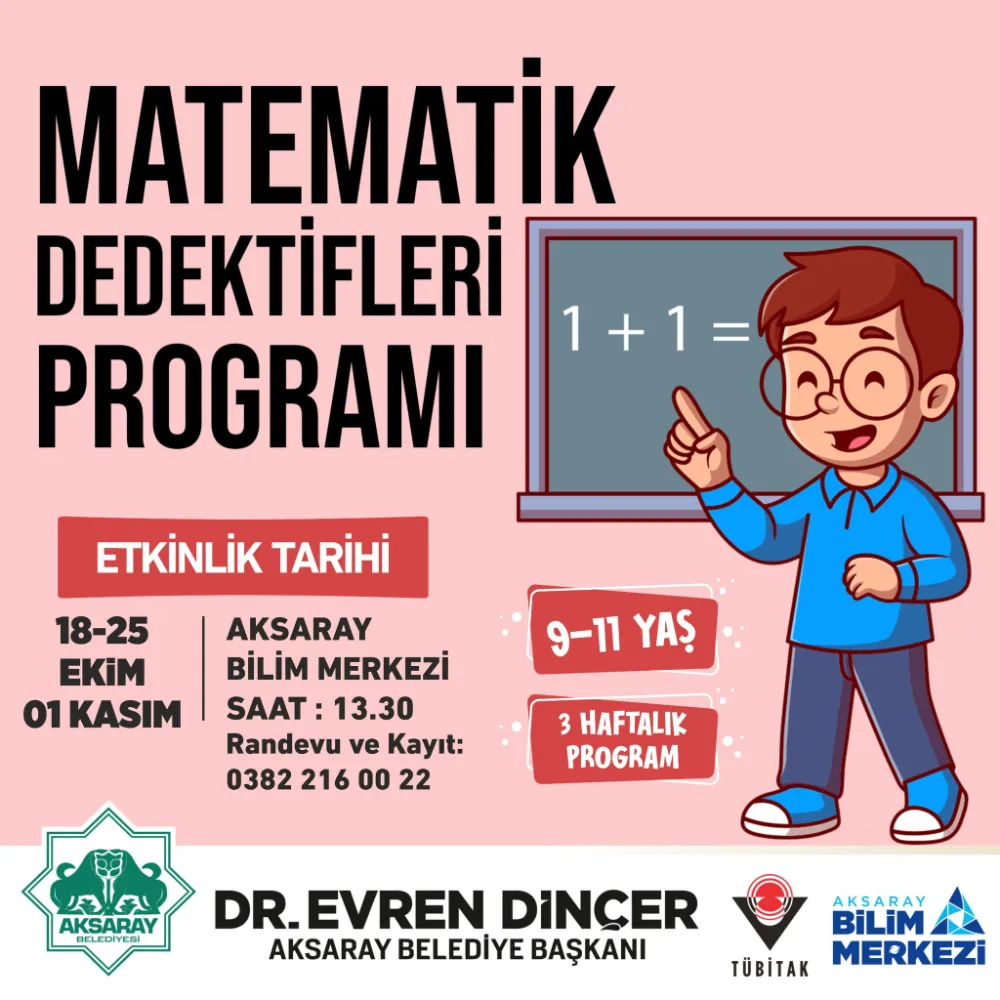 Matematik, evrenin dilidir; onu anlayan, dünyayı çözmeyi öğrenir