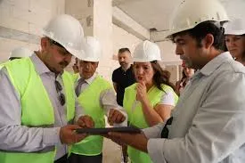 Tıp Fakültesi Temel Bilimler Binası ve Teknopark inşaatlarında incelemelerde bulunuldu