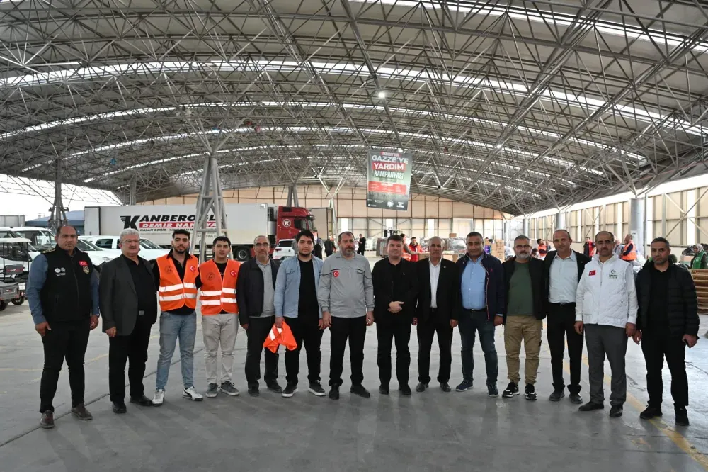 Gazze için Aksaray tek yürek oldu