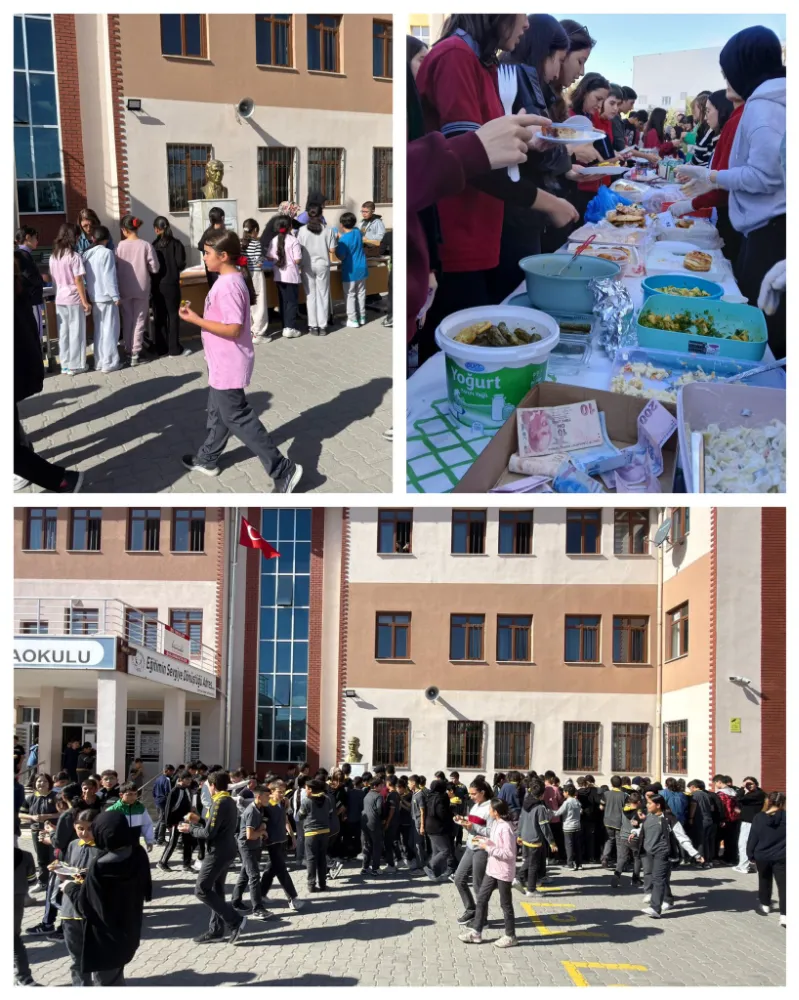 Aksaray’daki Okullarımızdan Gazze’ye Anlamlı Destek