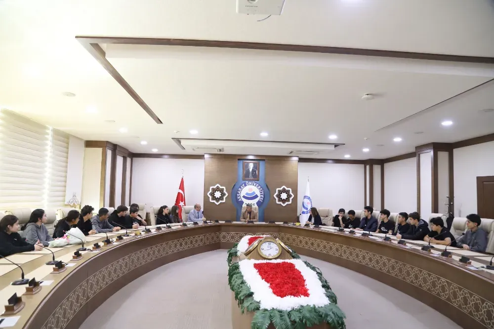 Aksaray Üniversitesi Özel Viafen Fen Lisesi öğrencilerini ağırladı