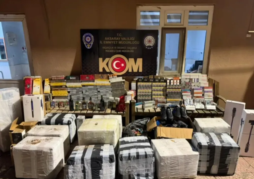 KOM, 17 milyon TL’lik kaçakçılığı önledi