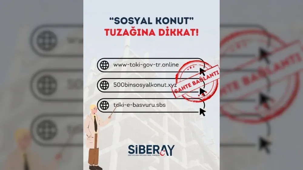 TOKİ 500 bin konut başvurusu yapayım derken aman dolandırılmayın!