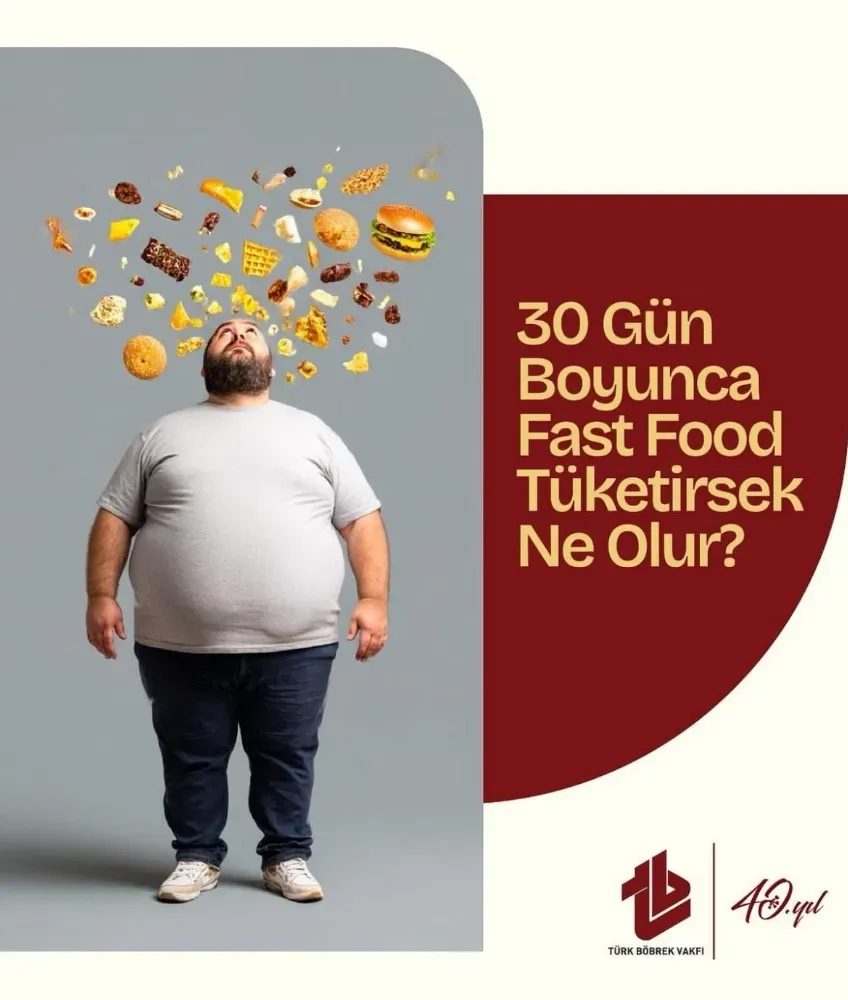30 Gün Boyunca Fast Food Tüketirsek Ne Olur?