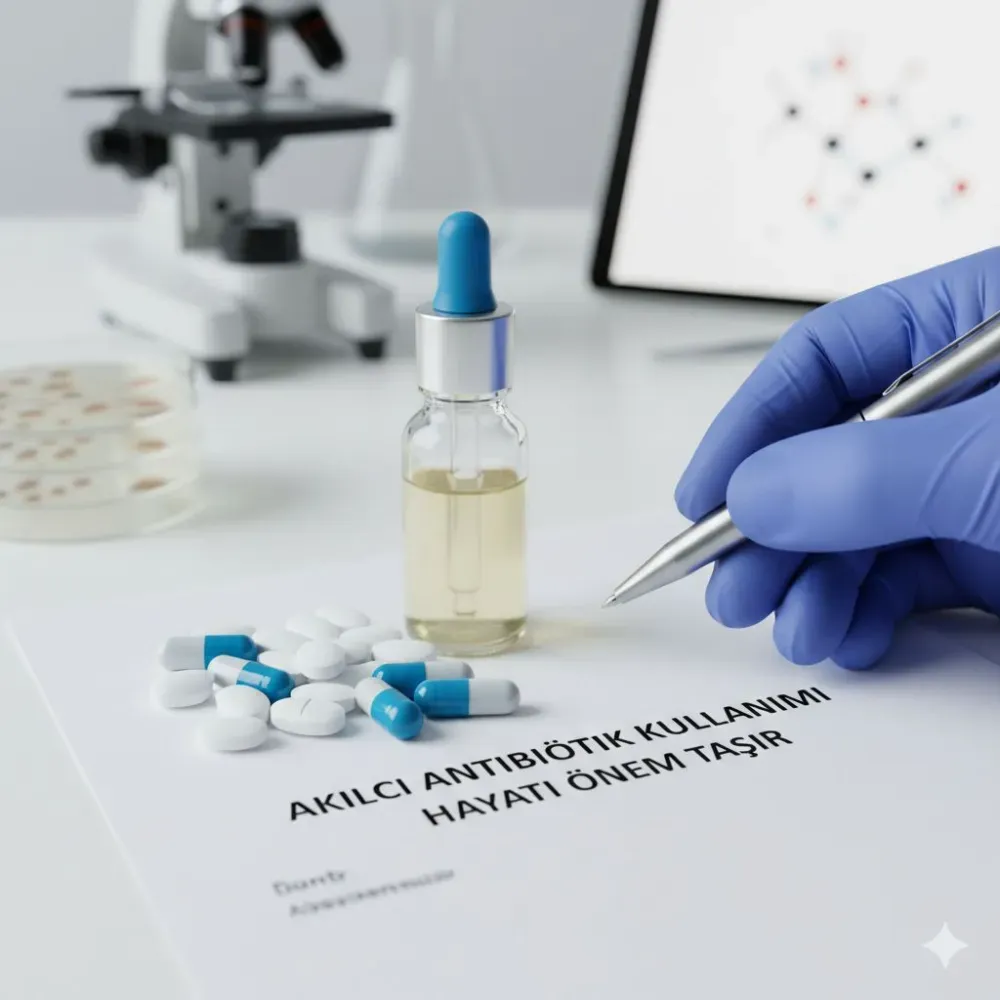 Akılcı antibiyotik kullanımı Hayati önem taşıyor