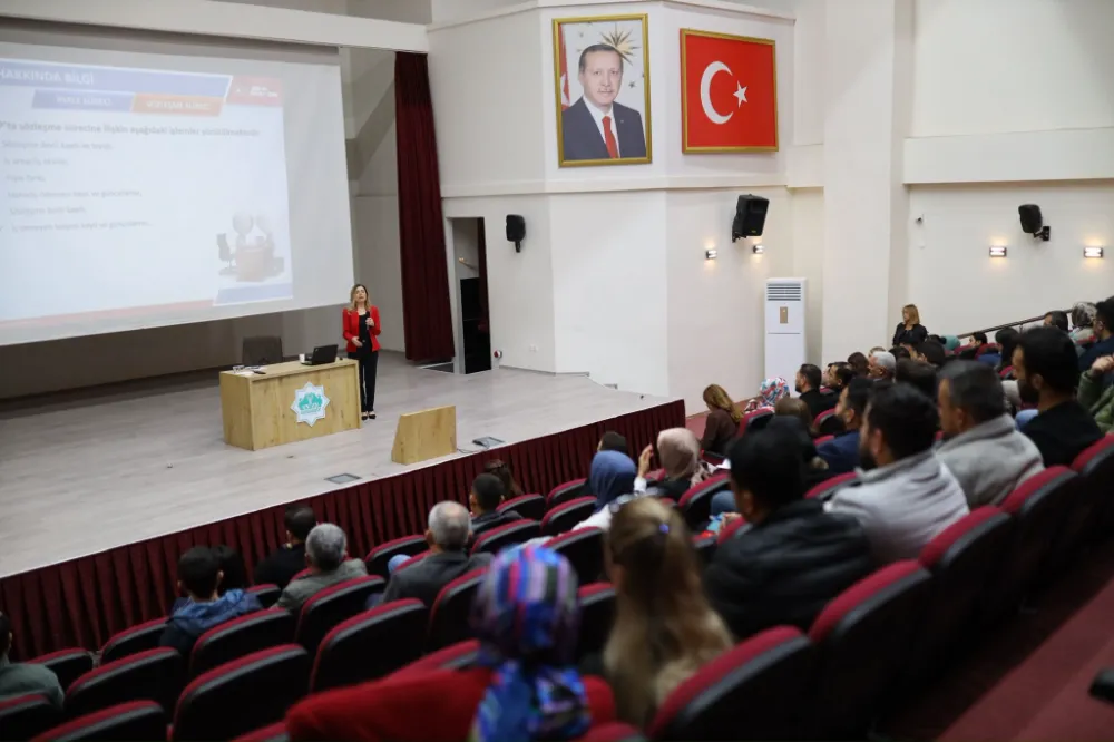 Kamu hizmetlerinin kalitesini artırmak için eğitimlerimiz devam ediyor