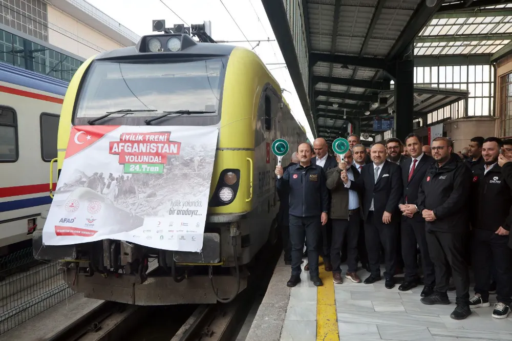 İyilik Treni Afganistan Yolunda!