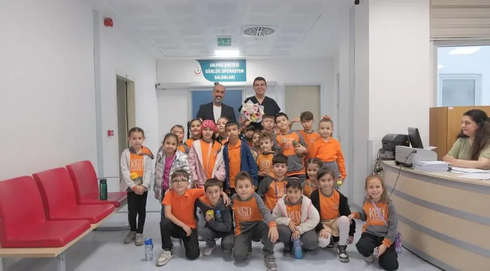 Minik Öğrencilerden Aksaray Eğitim ve Araştırma Hastanesi