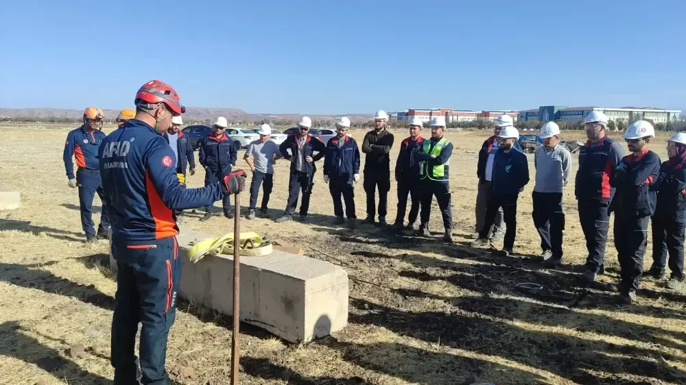 BOTAŞ personeline AFAD’dan eğitim