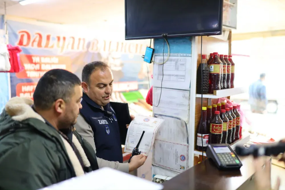 AKSARAY BELEDİYESİNDEN BALIK SATIŞ NOKTALARINA SIKI DENETİM