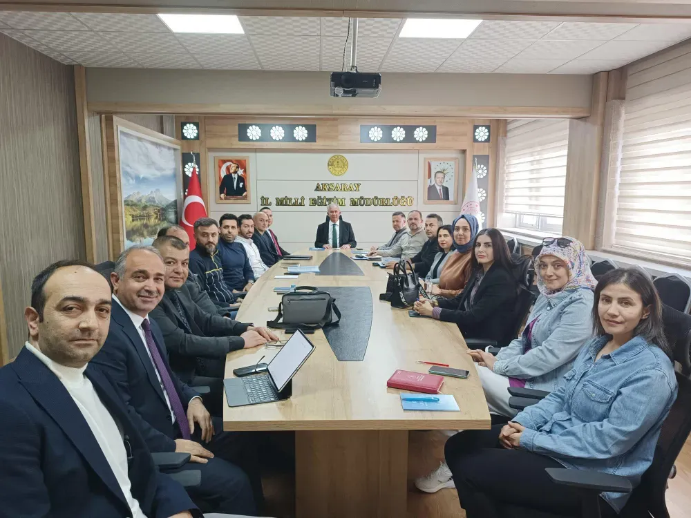 İl Müdürümüz Sayın Metin Alpaslan, Özel Büro ve AR-GE Birimleri ile Toplantı Gerçekleştirdi