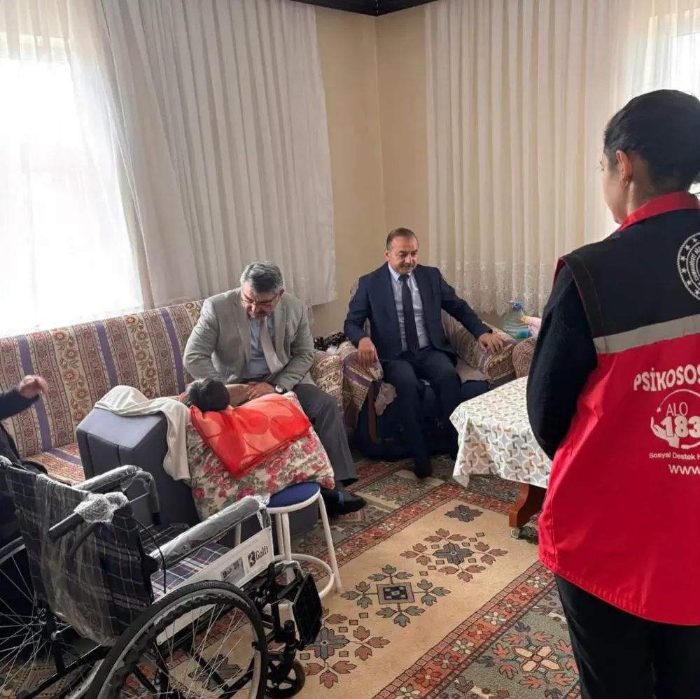 Özel bireylerin kapısını çaldılar, gönül bağları kurdular