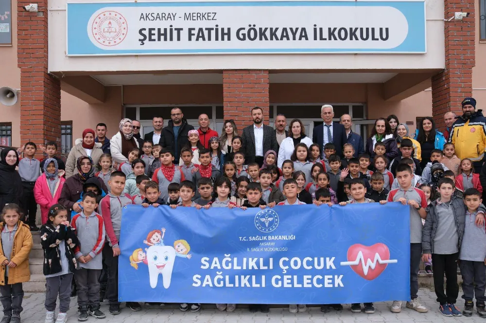 Miniklere sağlıklı yaşam anlatıldı