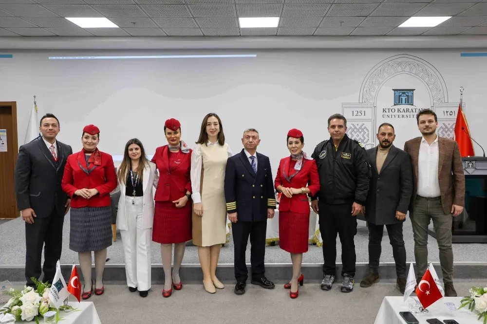 HAVACILIK SEKTÖRÜNÜN ÖNCÜ İSİMLERİ, KTO KARATAYLILAR İLE BİR ARAYA GELDİ