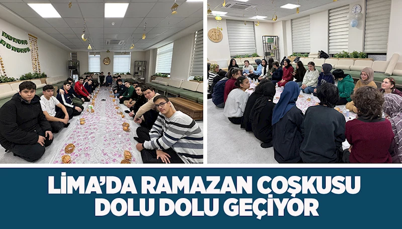 LİMA’DA RAMAZAN COŞKUSU DOLU DOLU GEÇİYOR