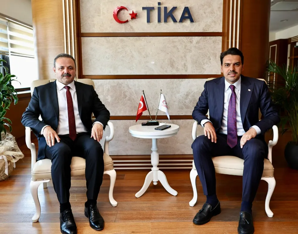 ASÜ Rektörü Arıbaş’tan TİKA  Başkanı Eren’e hayırlı olsun ziyareti