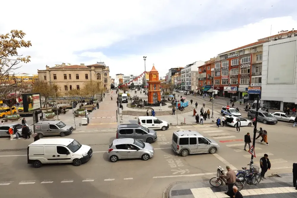 Aksaray araç sayısında çevre illeri geride bıraktı