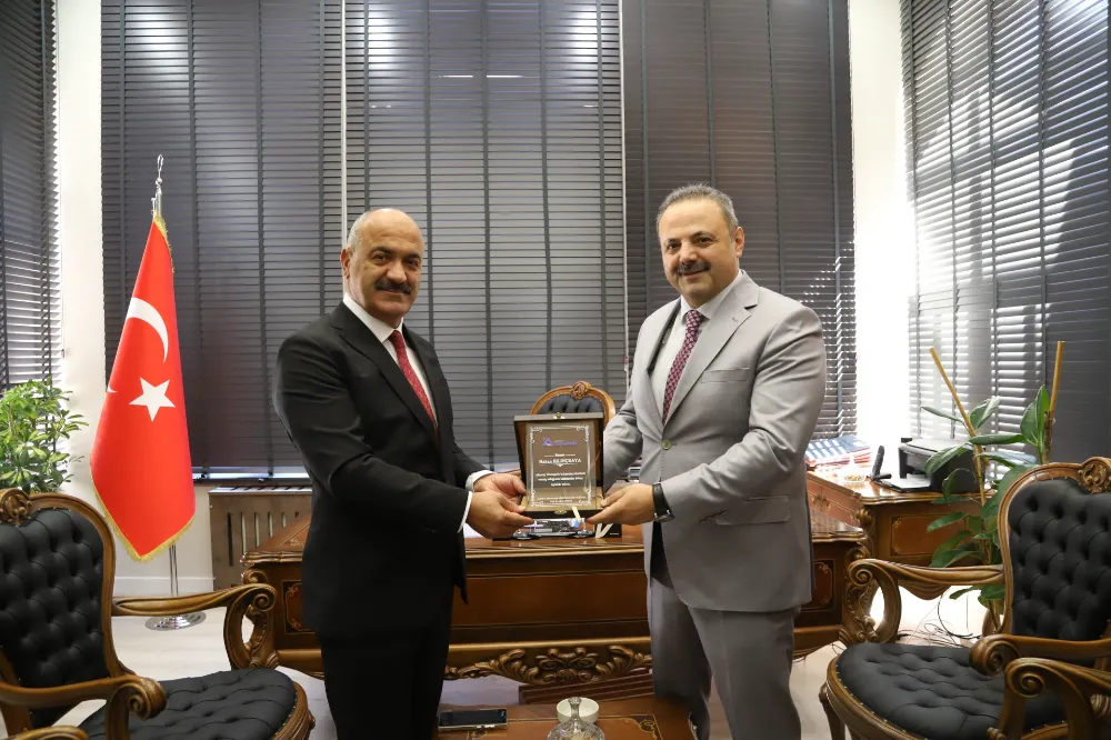 Rektör Arıbaş’tan Vali Yardımcısı  Hakan Kılınçkaya’ya teşekkür ziyareti