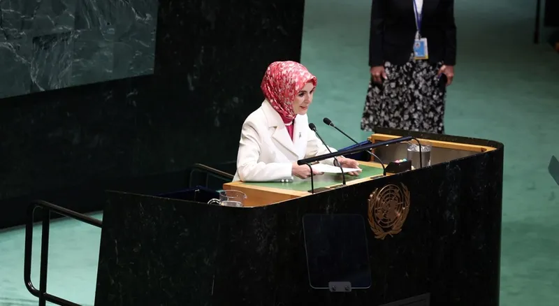 Bakanımız Göktaş, Dördüncü Dünya Kadın Konferansı Genel Kurul Üst Düzey Toplantısı